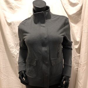 SOLD-NWT—Banana Republic charcoal sweater jacket
